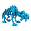 Articulated Saber Tooth Tiger Skeleton Figurine for Adults – Flexible Poseable Big Cat, Long Fangs, Open Ribcage – Halloween Desk Decor, Collectible Gift – 3D Printed in Canada