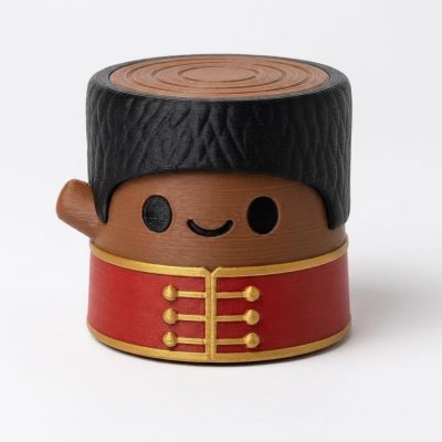 Guardsman Royal Tree Stump Collectible Figurine - Unique Desk Decor for Adults – 3D Printed in Canada — 3D Printed Figurines by 3DCentral