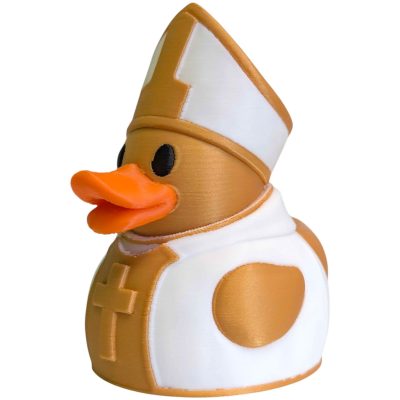 Pope Duck Collectible Figurine - Unique Desk Decor for Adults – 3D Printed in Canada — 3D Printed Ducks by 3DCentral
