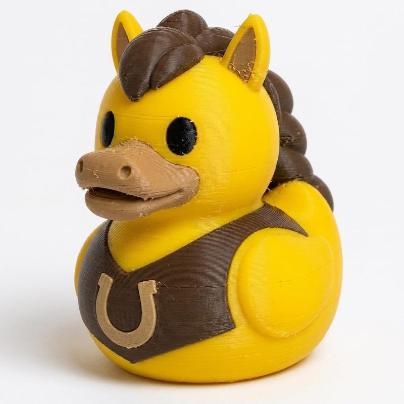 Tikbalang Duck Collectible Figurine - Unique Desk Decor for Adults – 3D Printed in Canada
