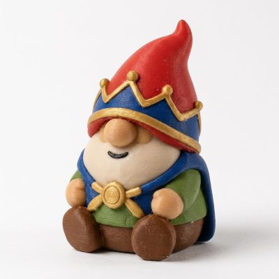 Duke Gnome Collectible Figurine - Unique Desk Decor for Adults – 3D Printed in Canada — 3D Printed Gnomes by 3DCentral