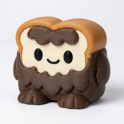 Sasquatch Toast Collectible Figurine - Unique Desk Decor for Adults – 3D Printed in Canada — 3D Printed Figurines by 3DCentral
