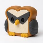 Hawk Toast Collectible Figurine - Unique Desk Decor for Adults – 3D Printed in Canada
