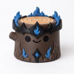 Hades Tree Stump Collectible Figurine - Unique Desk Decor for Adults – 3D Printed in Canada