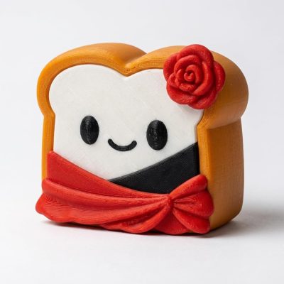 Tango Dancer Toast Collectible Figurine - Unique Desk Decor for Adults – 3D Printed in Canada — 3D Printed Figurines by 3DCentral