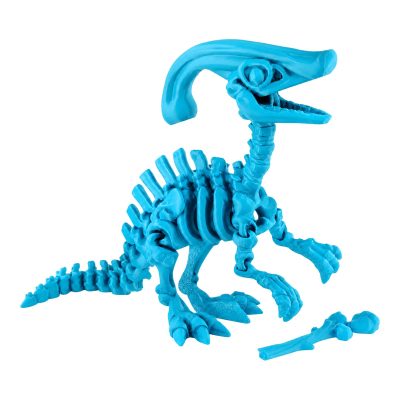 Articulated Parasaurolophus Skeleton Figurine for Adults – Movable Crested Dinosaur Bone Model, Prehistoric Office Desk Decor, Collectible Display Gift – 3D Printed in Canada — 3D Printed Dinosaurs & Prehistoric by 3DCentral