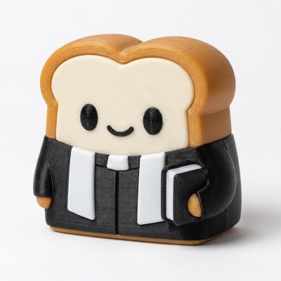 Officiant Toast Collectible Figurine - Unique Desk Decor for Adults – 3D Printed in Canada — 3D Printed Figurines by 3DCentral