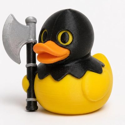 Executioner Duck Collectible Figurine - Unique Desk Decor for Adults – 3D Printed in Canada — 3D Printed Ducks by 3DCentral