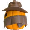 Spaghetti Western Pumpkin Collectible Figurine - Unique Desk Decor for Adults – 3D Printed in Canada