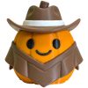 Spaghetti Western Pumpkin Collectible Figurine - Unique Desk Decor for Adults – 3D Printed in Canada