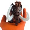 Articulated Mammoth Figurine - Unique Desk Decor and - 3D Printed in Canada