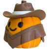 Spaghetti Western Pumpkin Collectible Figurine - Unique Desk Decor for Adults – 3D Printed in Canada