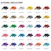 Articulated Triceratops Skeleton Figurine for Adults – Poseable Dinosaur Fossil Skull, Horns and Moving Tail – Halloween Home Office Desk Decor Gift – 3D Printed in Canada