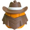Spaghetti Western Pumpkin Collectible Figurine - Unique Desk Decor for Adults – 3D Printed in Canada