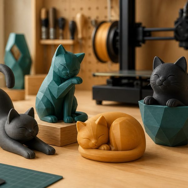 3D Printed Gifts for Cat Lovers in Canada: Ready-Made or Custom?